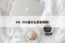 blz（blz是什么意思饭圈）