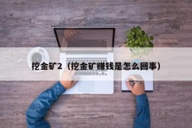 挖金矿2（挖金矿赚钱是怎么回事）