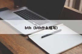 bth（bth什么缩写）