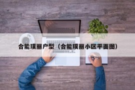 合能璞丽户型（合能璞丽小区平面图）