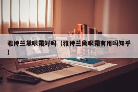 雅诗兰黛眼霜好吗（雅诗兰黛眼霜有用吗知乎）