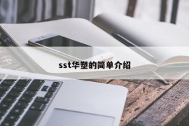 sst华塑的简单介绍