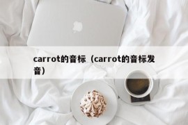 carrot的音标（carrot的音标发音）