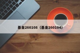 基金260108（基金260104）