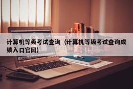 计算机等级考试查询（计算机等级考试查询成绩入口官网）