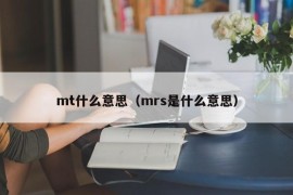 mt什么意思（mrs是什么意思）