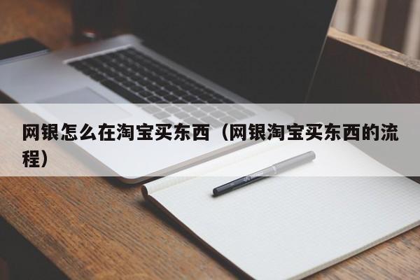 网银怎么在淘宝买东西（网银淘宝买东西的流程）